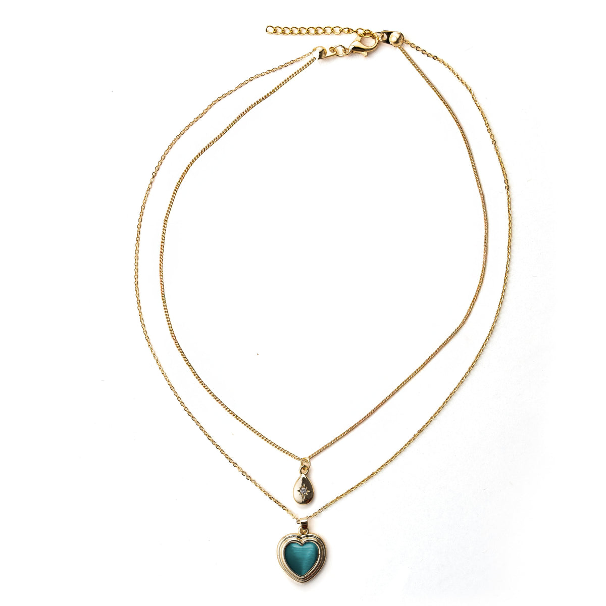 „To My Love“ Liebesherz-Stahlkette mit Notiz und Geschenkbox