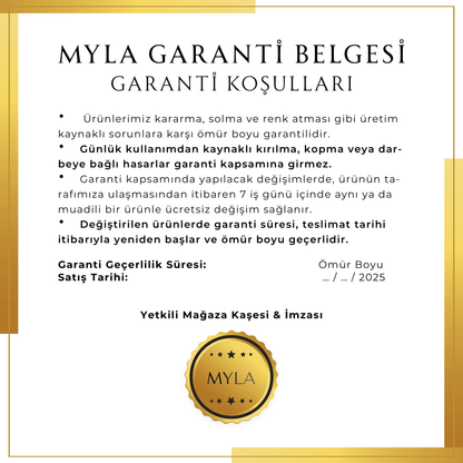 Kızıma Yonca Kolye