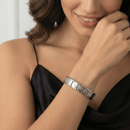 „To My Love“ Liebesherz-Stahlkette mit Notiz und Geschenkbox