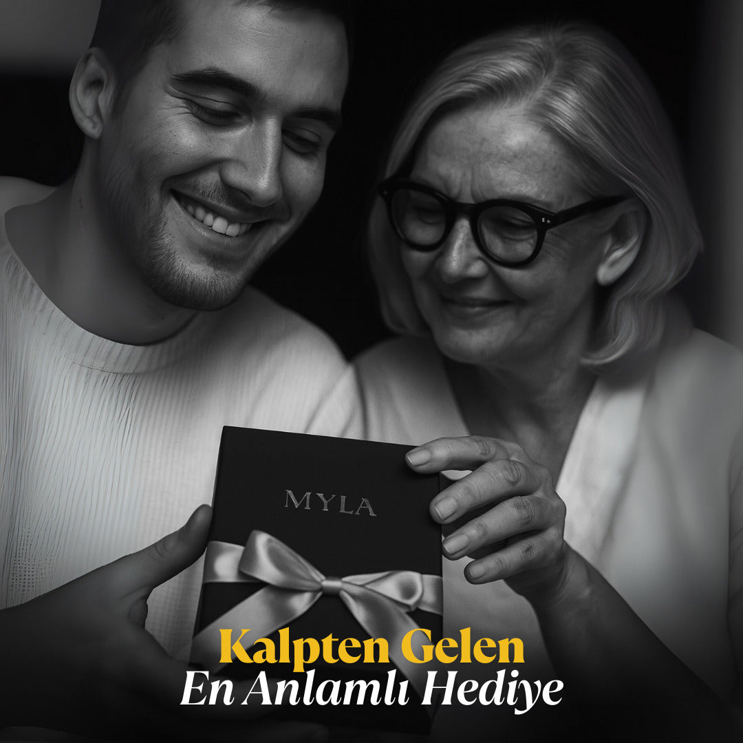 Kadınıma Yonca Kolye Hediye Seti