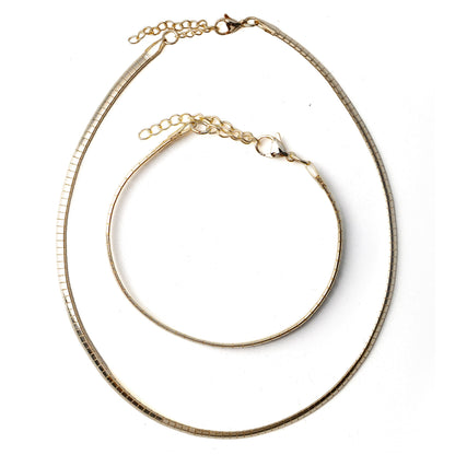 Kızıma Choker Kolye-Bileklik Seti