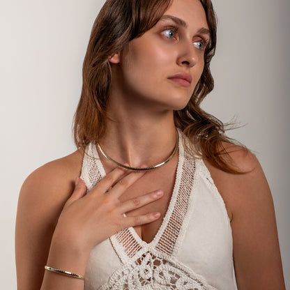 Kızıma Choker Kolye-Bileklik Seti