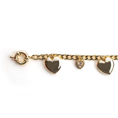 „To My Love“ Liebesherz-Stahlkette mit Notiz und Geschenkbox