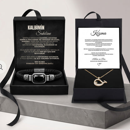 „Für meine Mama“ Infinity-Armband mit Notiz und Geschenkbox