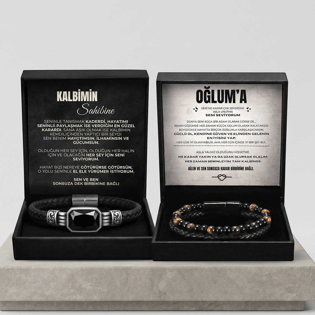 „Für meine Mama“ Infinity-Armband mit Notiz und Geschenkbox