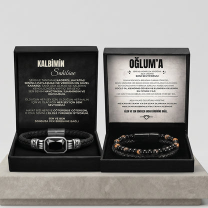 „Für meine Mama“ Infinity-Armband mit Notiz und Geschenkbox