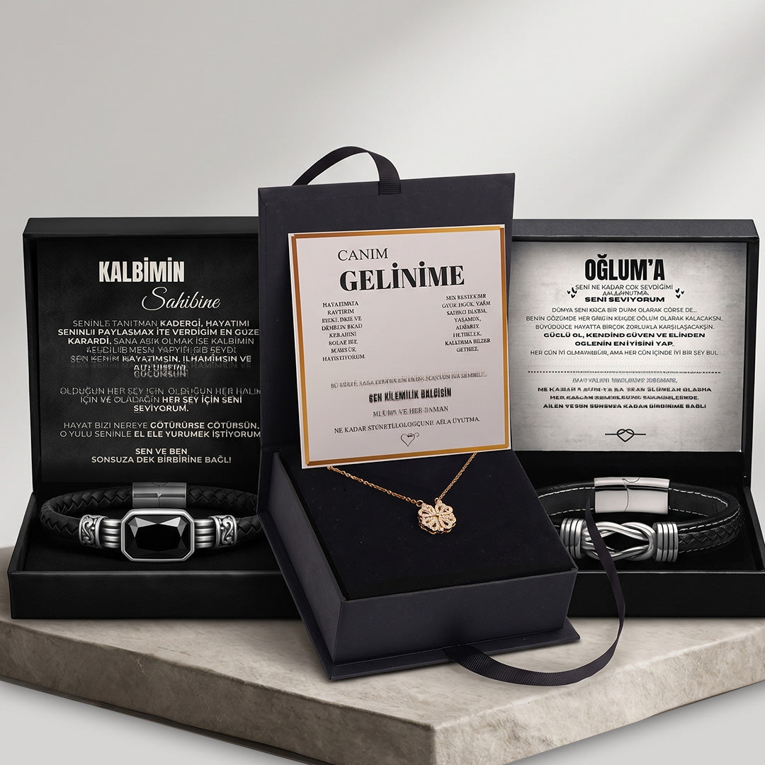 „Für meine Mama“ Infinity-Armband mit Notiz und Geschenkbox