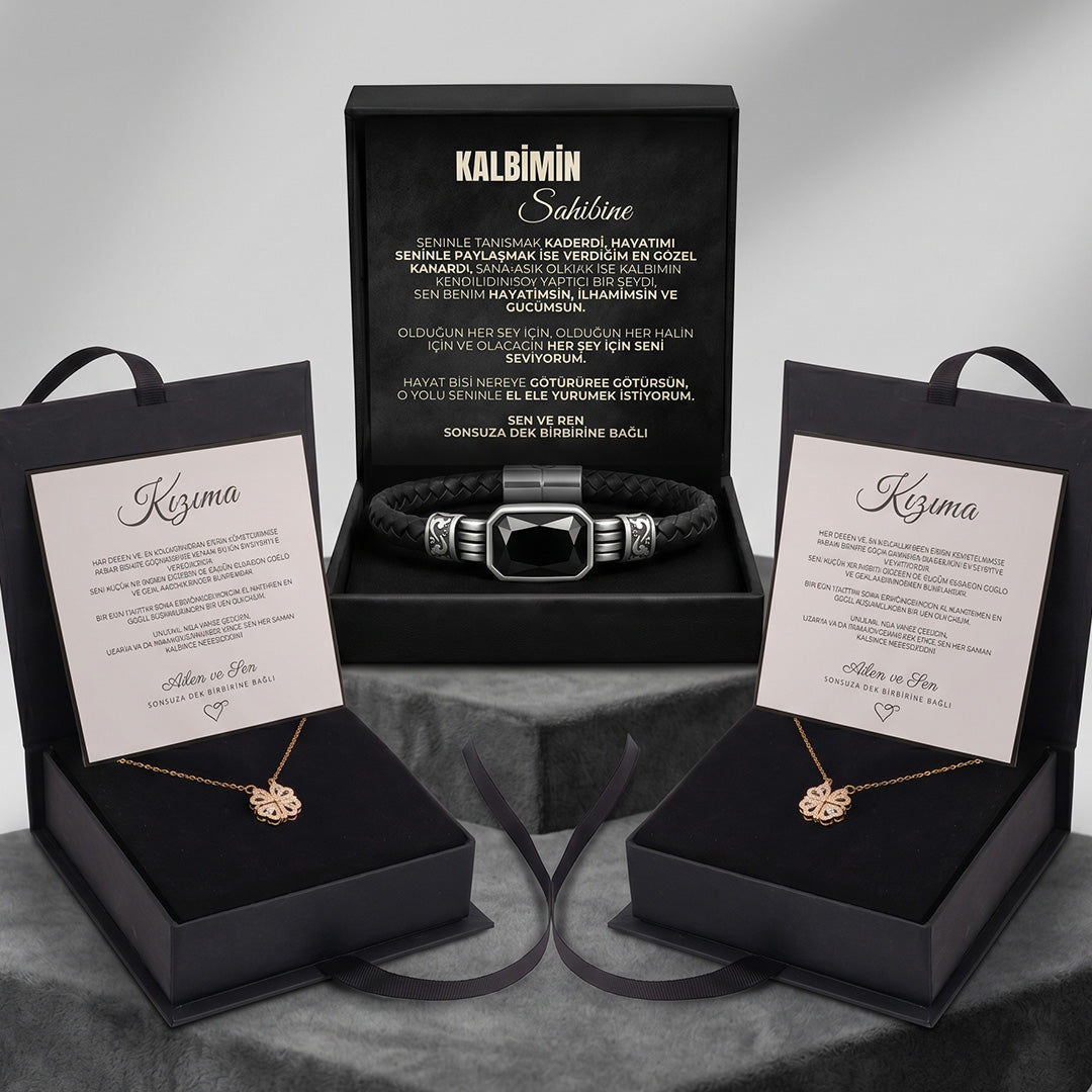 „Für meine Mama“ Infinity-Armband mit Notiz und Geschenkbox