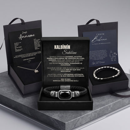 „Für meine Mama“ Infinity-Armband mit Notiz und Geschenkbox