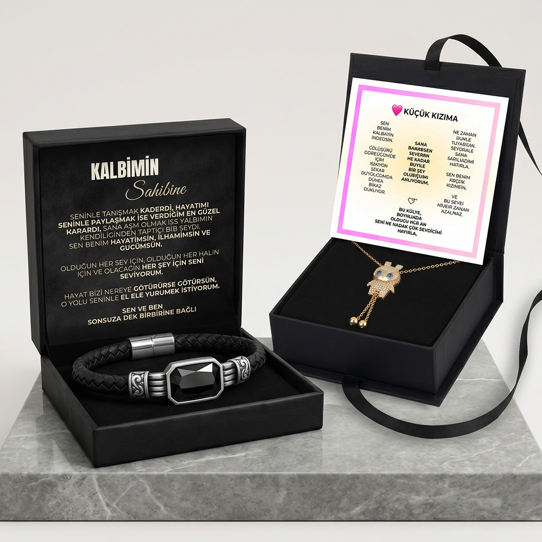 „Für meine Mama“ Infinity-Armband mit Notiz und Geschenkbox