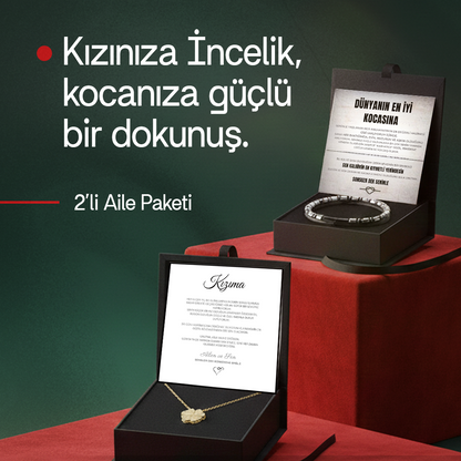 Myla 2'li Aile Paketi Kızıma Yonca ve Kocama Magneto