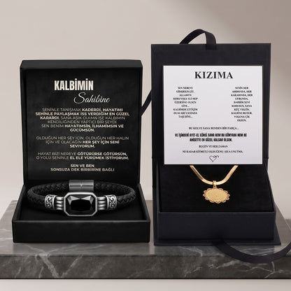 „Für meine Mama“ Infinity-Armband mit Notiz und Geschenkbox