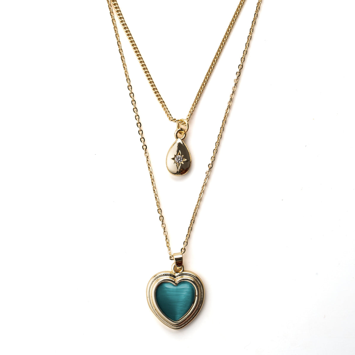 „To My Love“ Liebesherz-Stahlkette mit Notiz und Geschenkbox