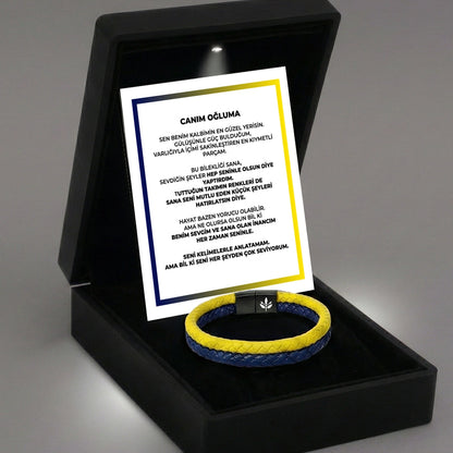 „Für meine Mama“ Infinity-Armband mit Notiz und Geschenkbox