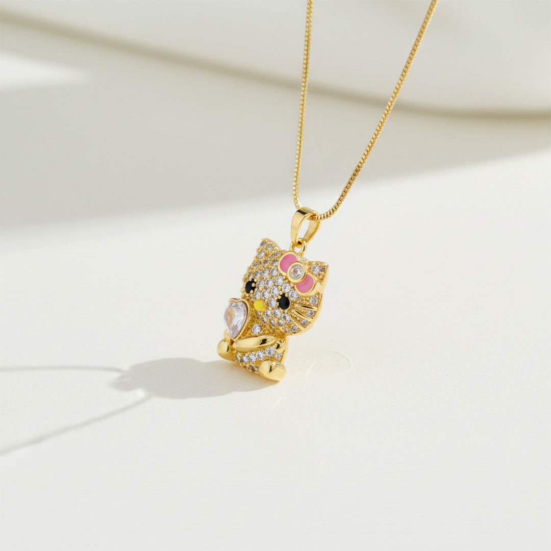 Küçük Kızıma Hello Kitty Kolye