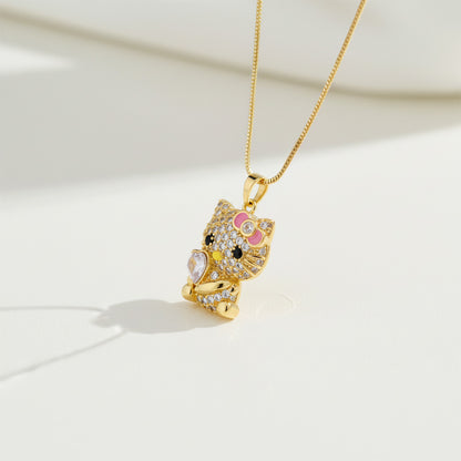 Küçük Kızıma Hello Kitty Kolye