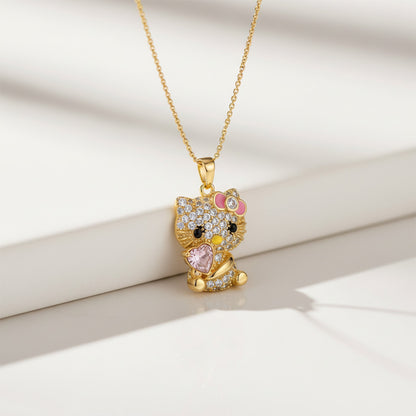 Küçük Kızıma Hello Kitty Kolye