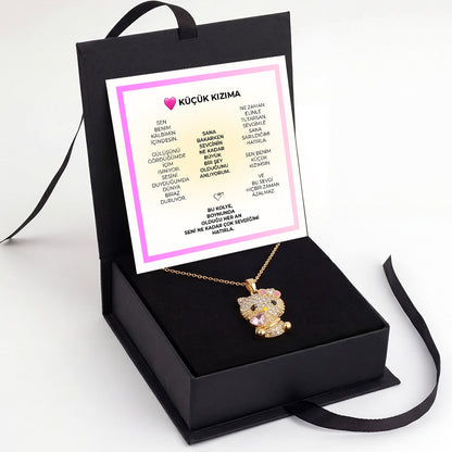 Küçük Kızıma Hello Kitty Kolye