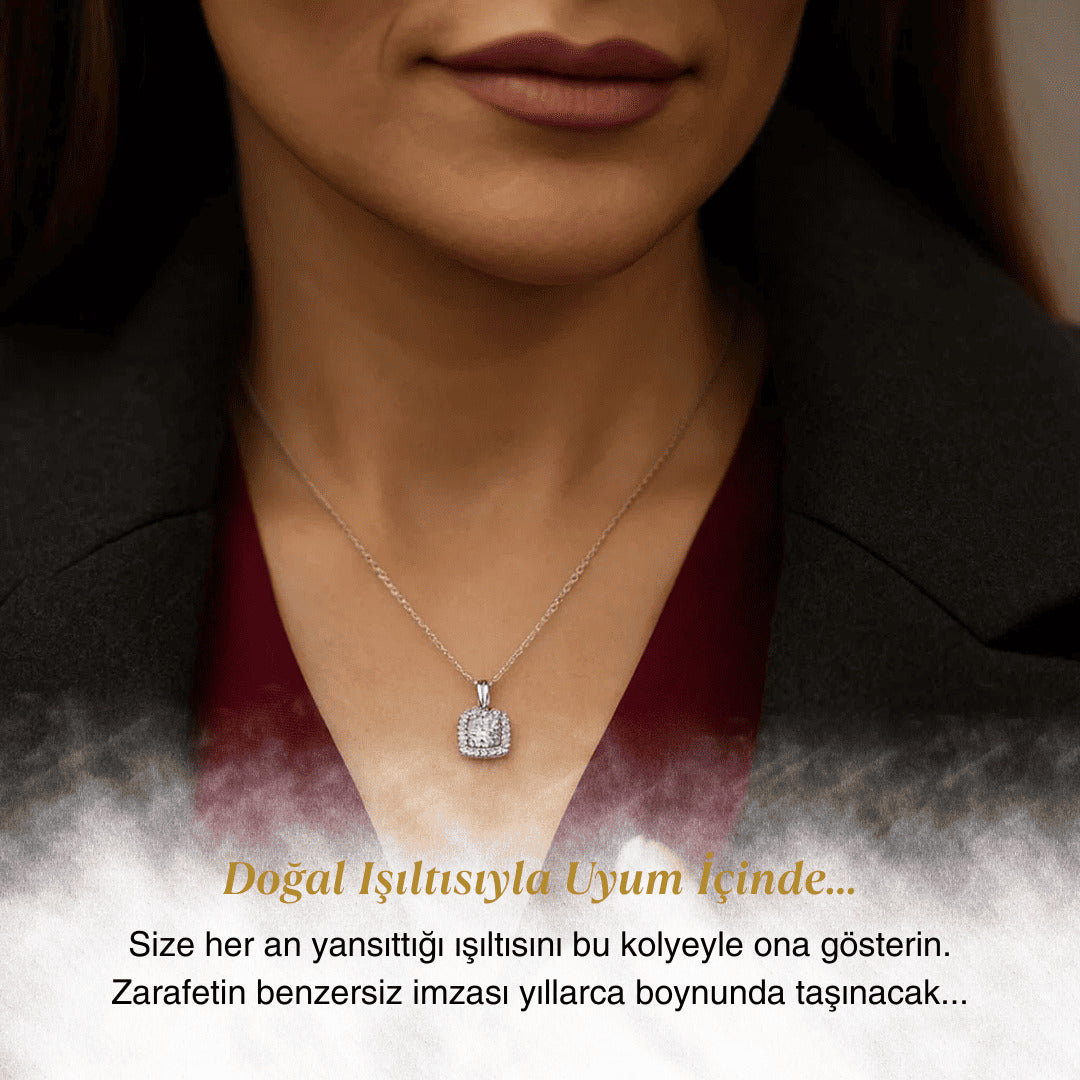 Kadınıma Zarafet Kolye Hediye Seti