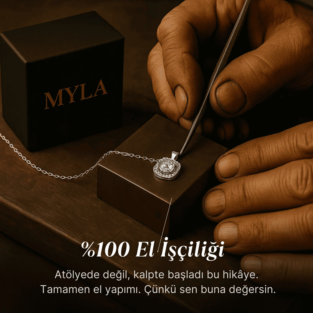 Kadınıma Zarafet Kolye Hediye Seti