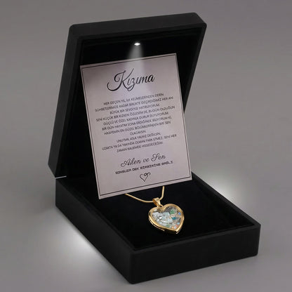 „Für meine Mama“ Infinity-Armband mit Notiz und Geschenkbox