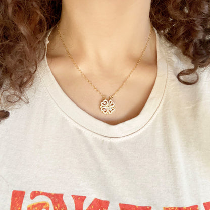Kızıma Yonca Kolye